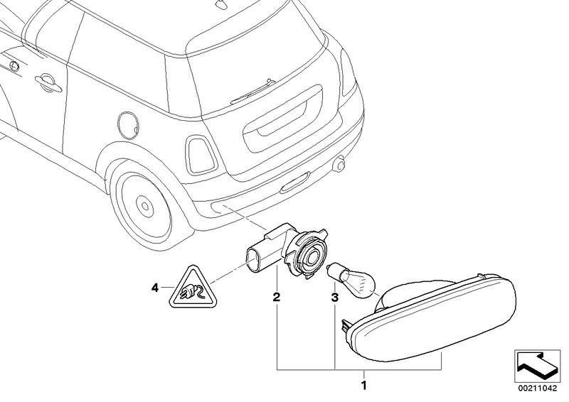 Fog light 63246946904