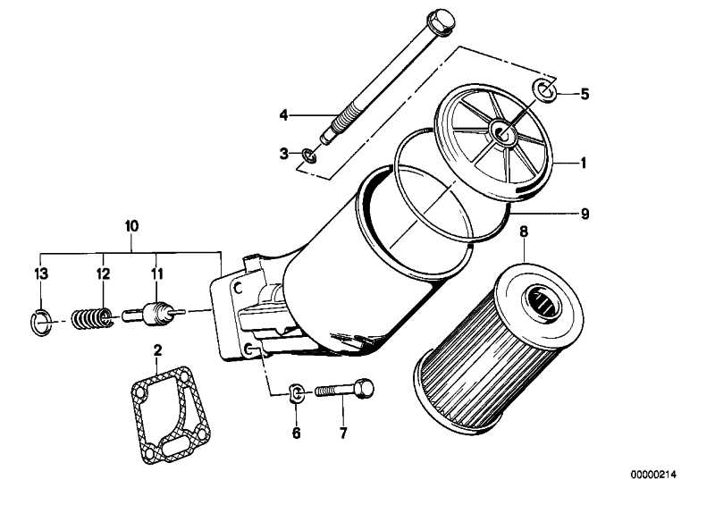 Oil filter housing 11421711072