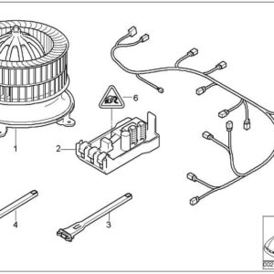 Cable set automatic climate control 61126914300