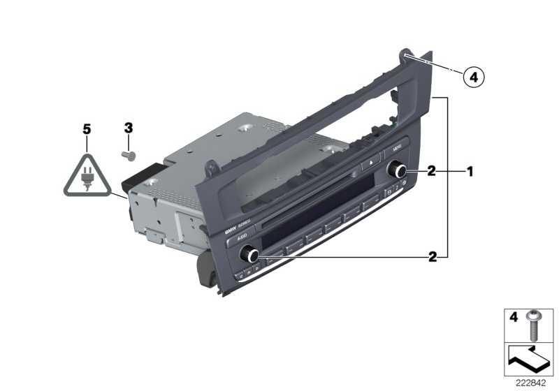 Replacement radio BMW Business CD 65129243907