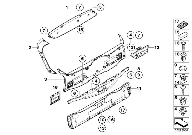 Cover lock BLACK 51497177378