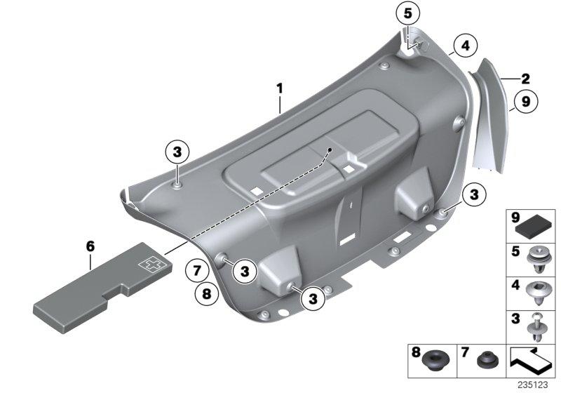 Panel tailgate 51497204373