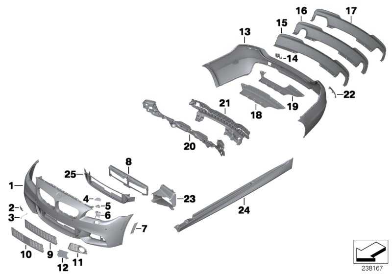 Flap primed links M 5er 51118048679