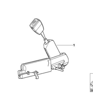 Lower belt with belt tensioner left 72118164935