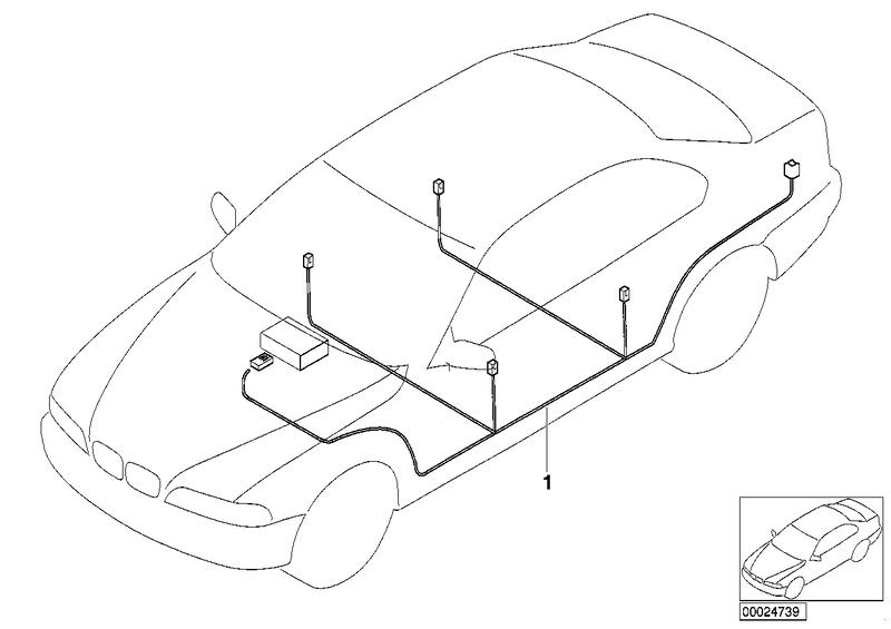 Audio harness Harman Kardon 61116929432