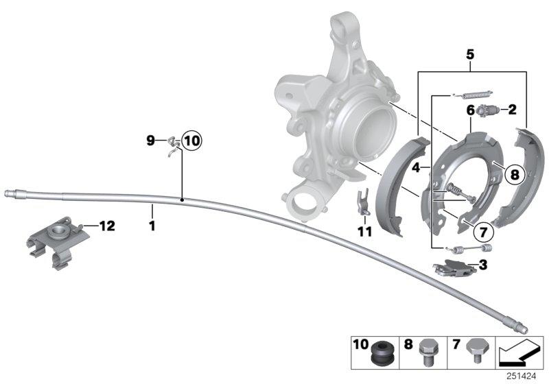 Handbremsbowdenzug 34406792268