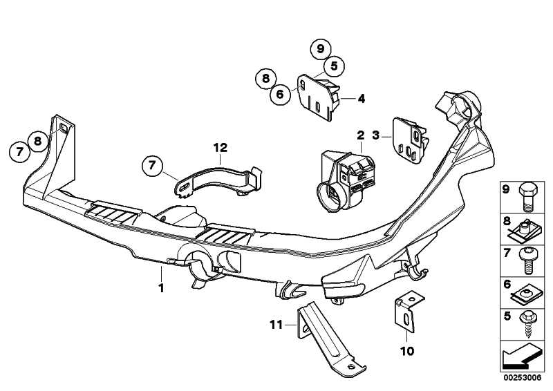 Holder Scheinwerferarm right 3 51117148180