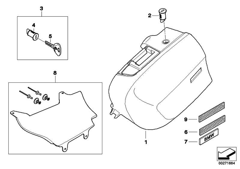 Suitcase left SW 77417727089 - BMW.Click - Spare parts and Accessories