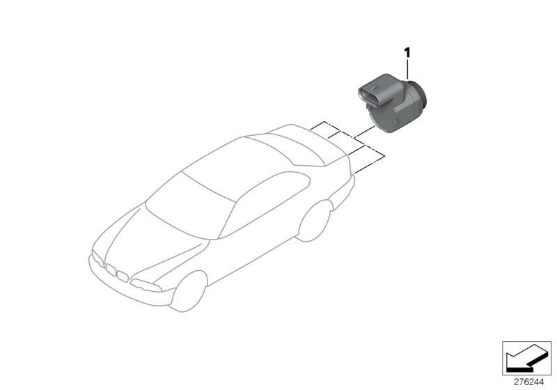 Ultrasonic transducer BLACK 2 66206908244