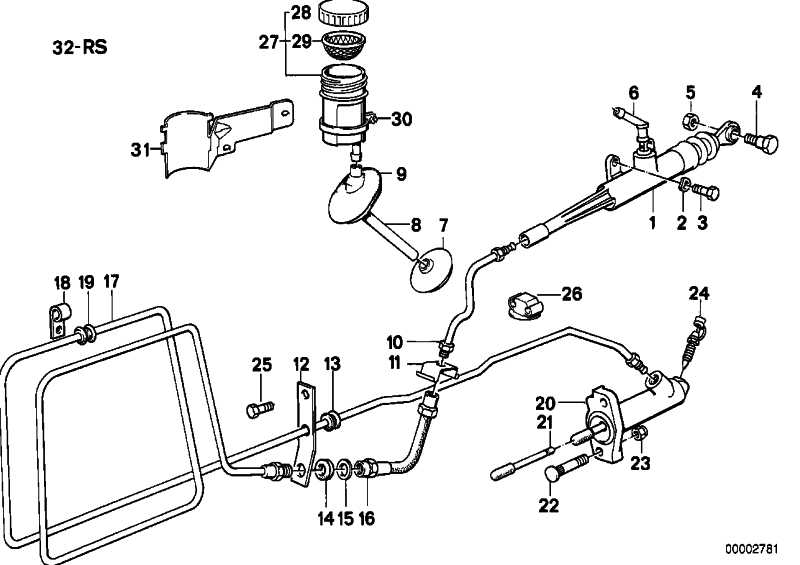 Slave cylinder clutch DEL-LL40014