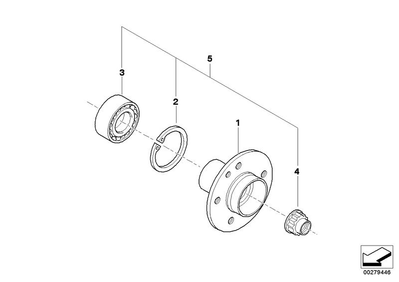 Wheel hub RUV-485 001