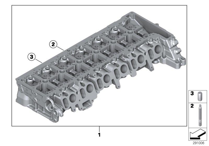 Cylinder head 11128573401