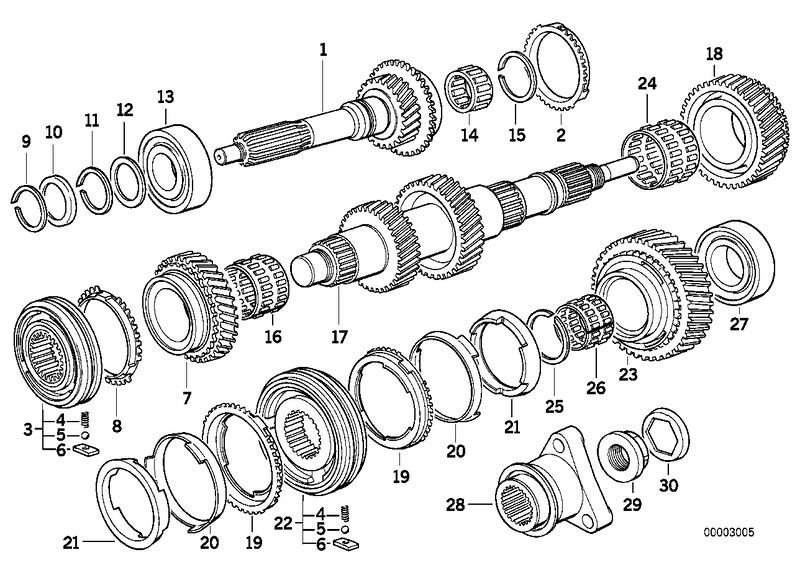 Output shaft 23221228362