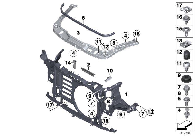 Holder air supply line 51112755451