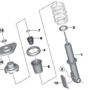 Shock Absorber SAC-313 741