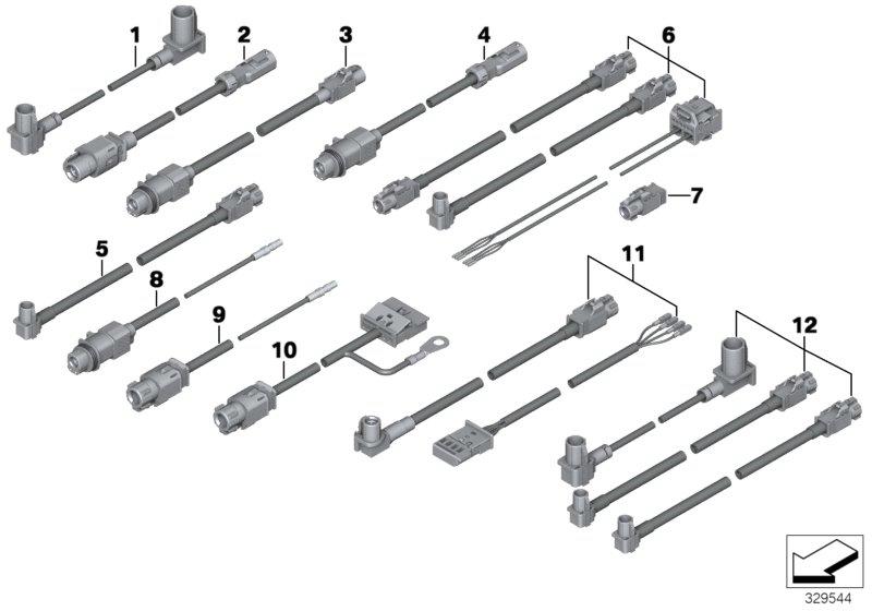 HSD - line L = 3080MM 61119310571