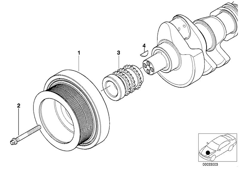 Crankshaft sprocket 11217793639