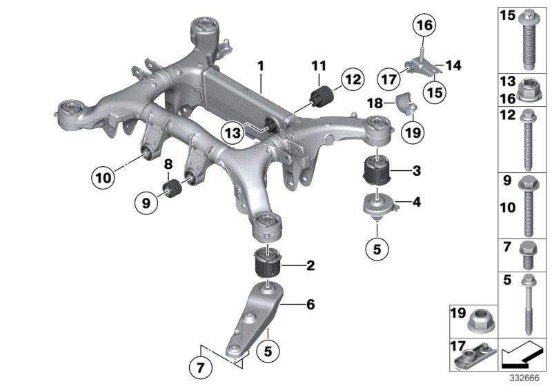 Rear axle 33316798545