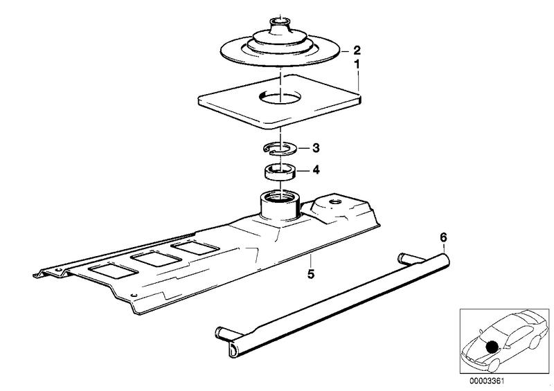 Damping plate 25111204001