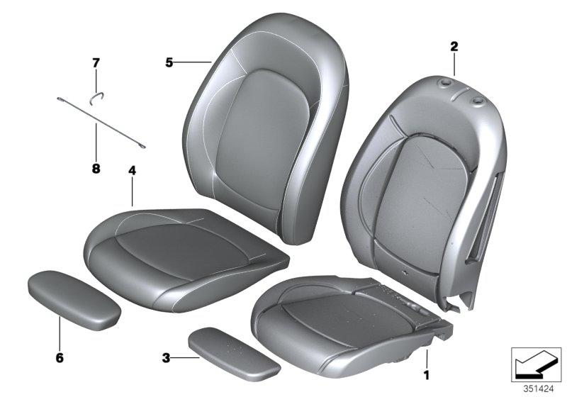 Foam part base seat 52107389090