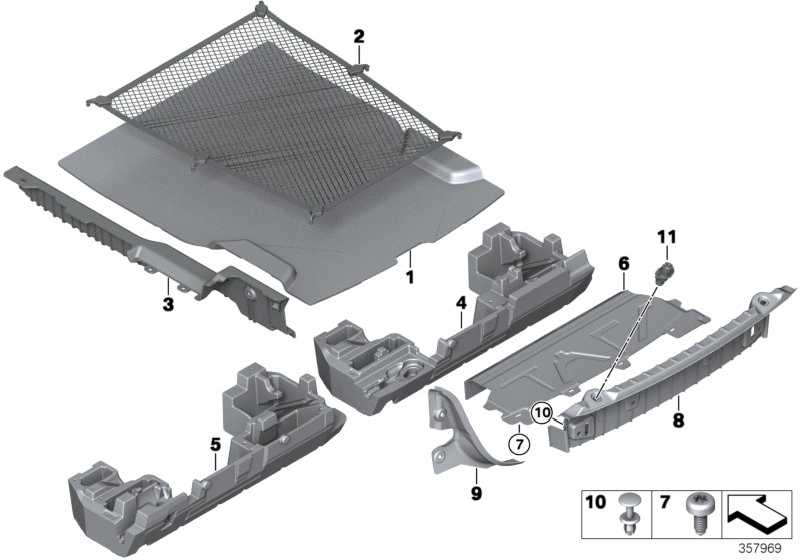 Panel left longitudinal beam 51477289127