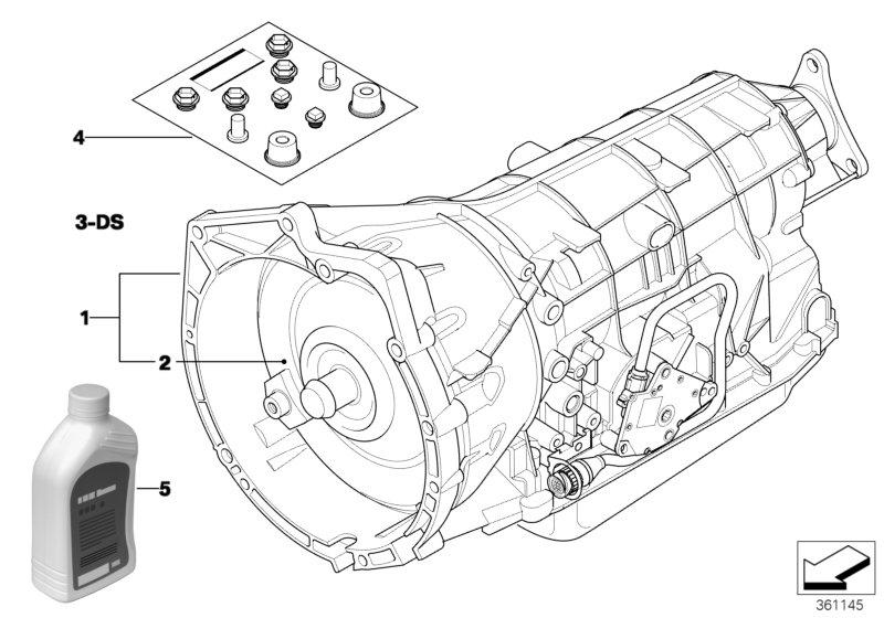 Exchange torque converter S 33 24402455096