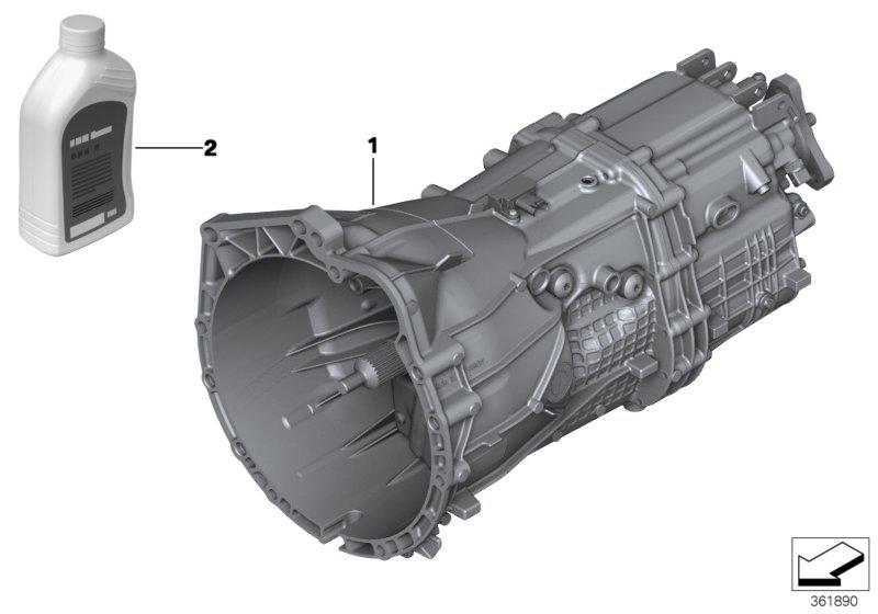 Exchange 6 speed transmission GS6-45BZ - THY8 23007617492