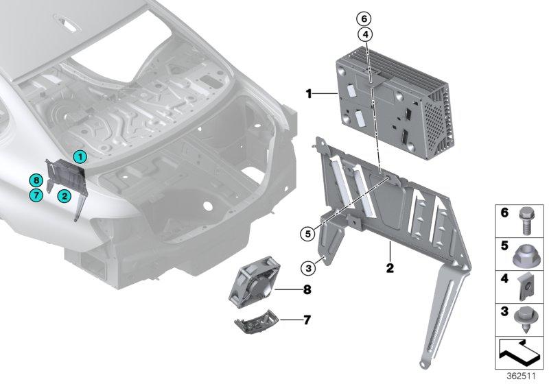 Holder amplifier 65159271752