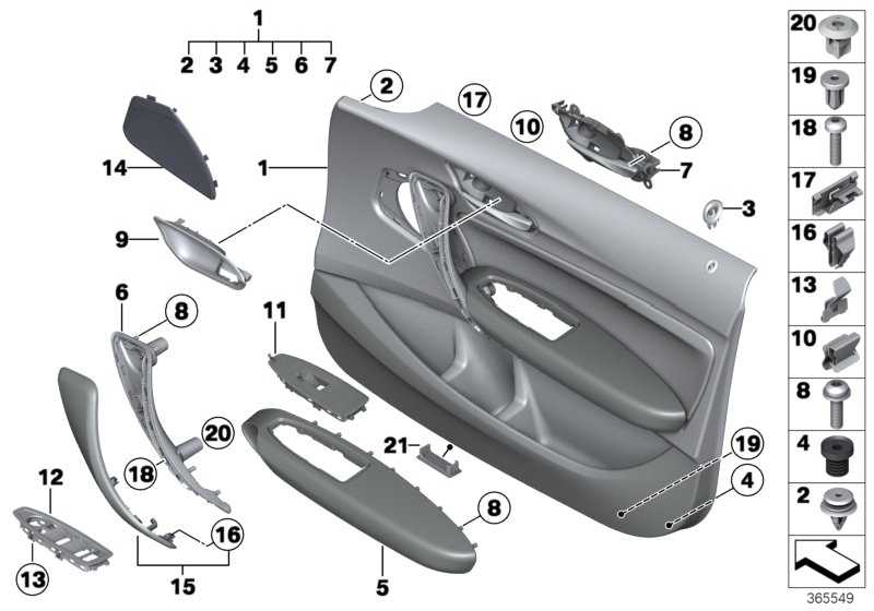 Panel grab handle Fineline Stream li. 1 Series 51417285471