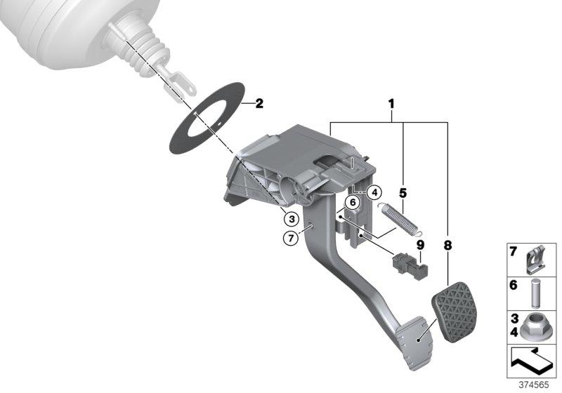 Lever and foot pedal dual clutch transmission 35002284635