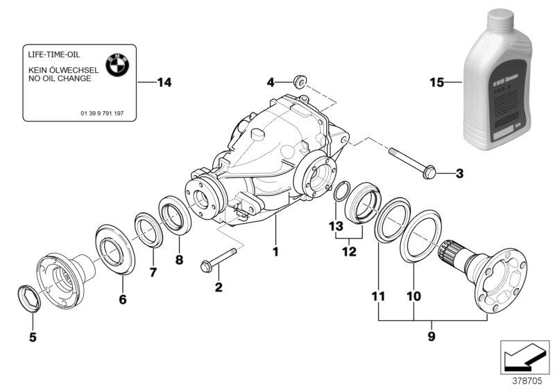 Exchange rear I = 3.23 33101428165