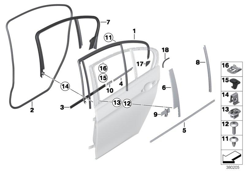 Shaft seal exterior door at the rear left. 51357258291