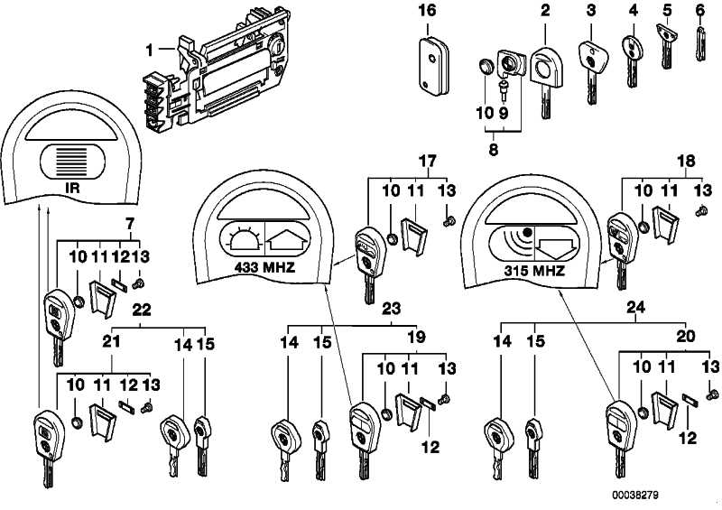 Master key code 51211956925