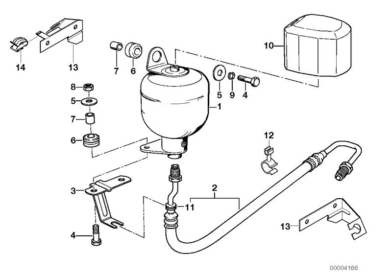 Pressure hose right 37131133746