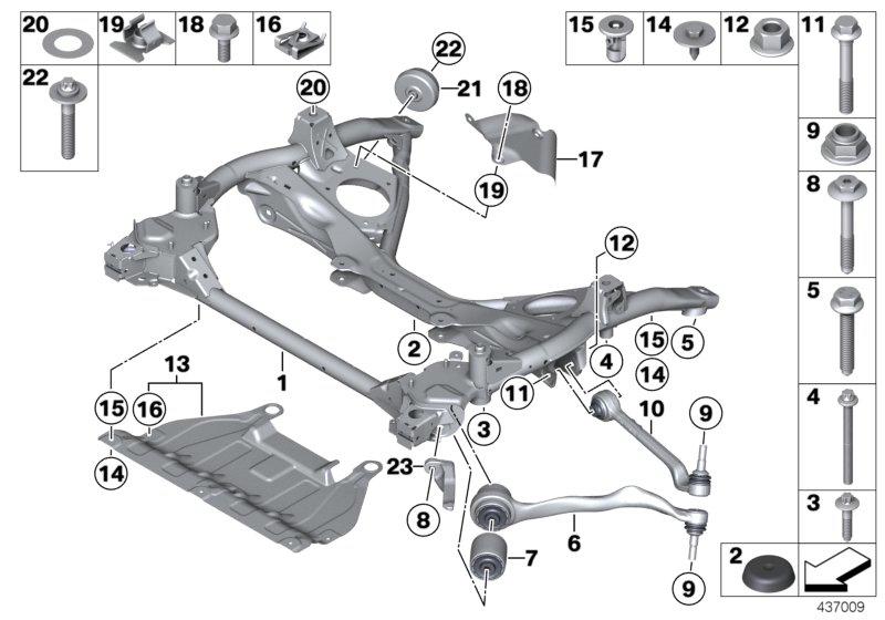 Crash lever on the right 31106863240