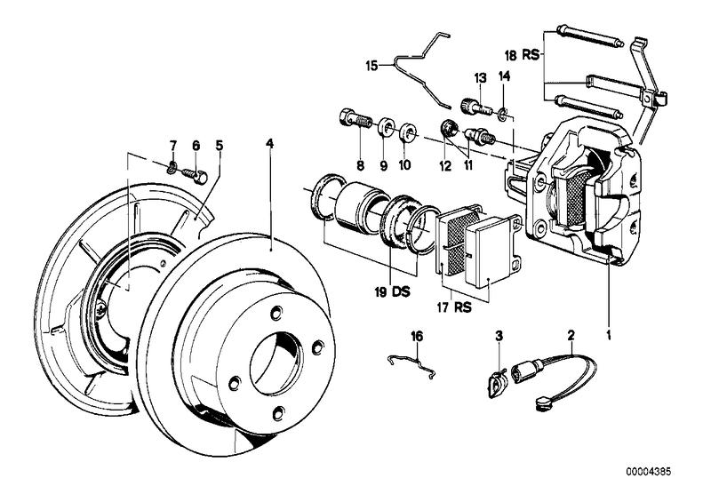 Retaining spring 34211150841