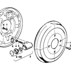 Wheel brake cylinders CIF 101-463