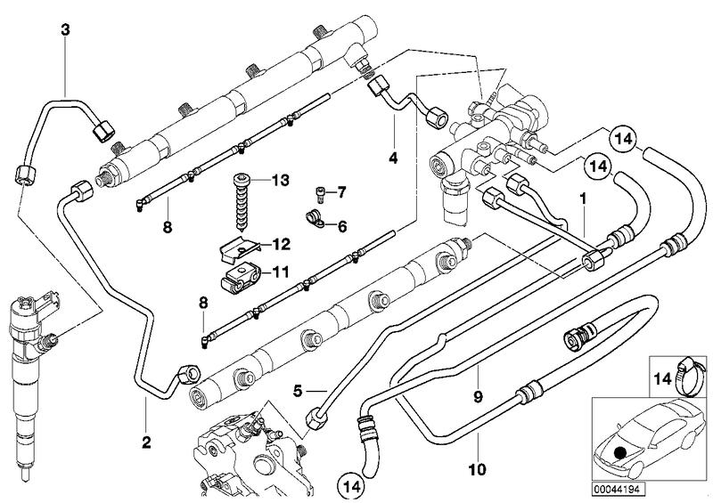 Fuel return line 13532249264