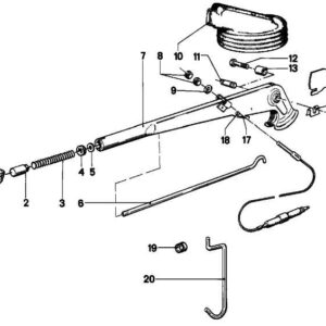 5er push rod 6 34411150661