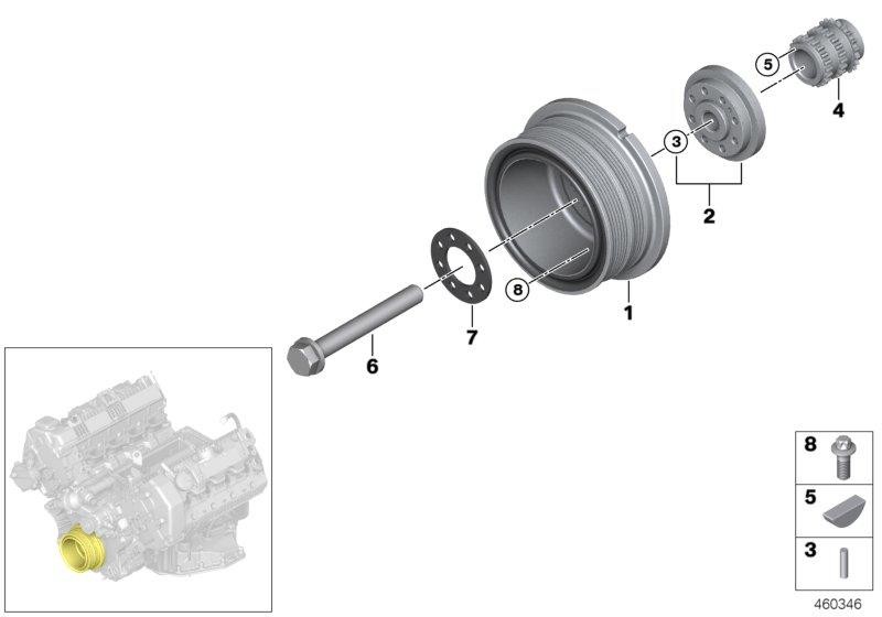 M18X15X134 collar screw 11231439686