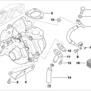 Exchange turbocharger REMAN 11652432660