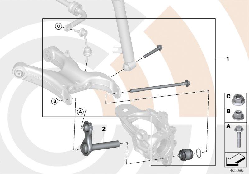 Repair kit ball joint VALUE LINE 33322413658