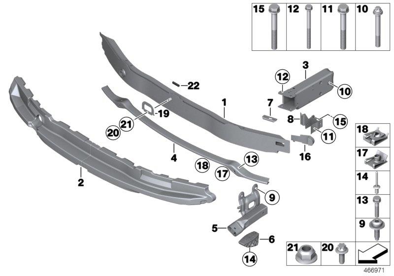 Shock absorbers front -M- 51118055306