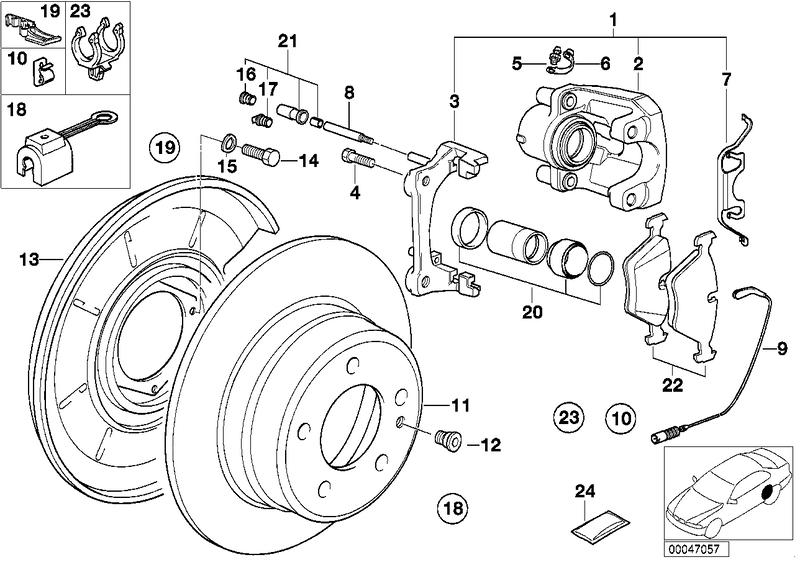 Accessory Kit disc brake pads BSH-1987474154