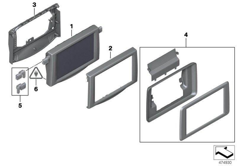 Set of hinges 65509195073