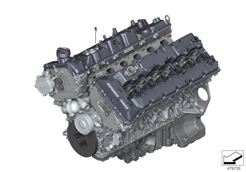 Engine N74B66B 11002447380