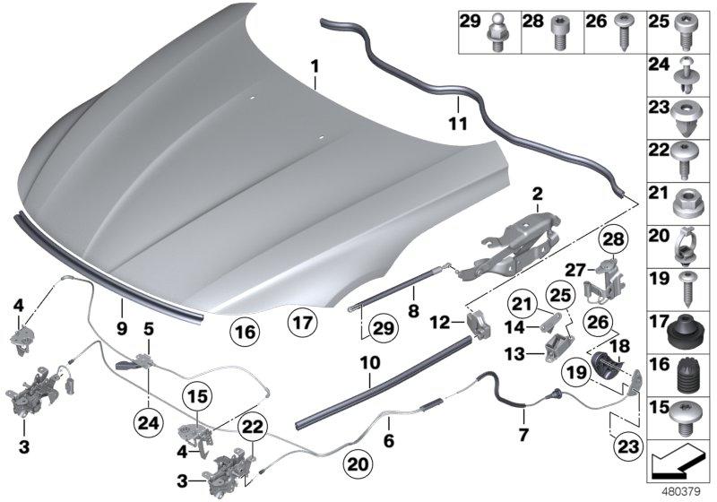 Sealing the front cover side 51767191515