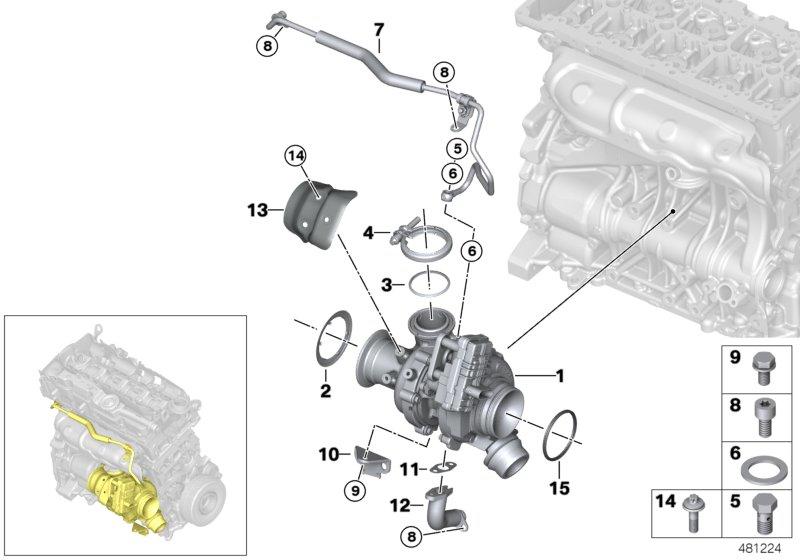 Exchange turbocharger 11658579213