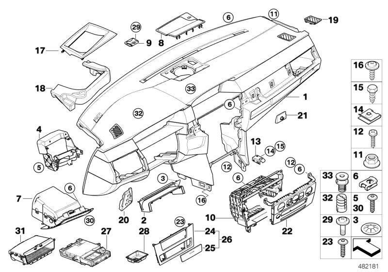 I-aperture board alu Shadow middle 51458037220