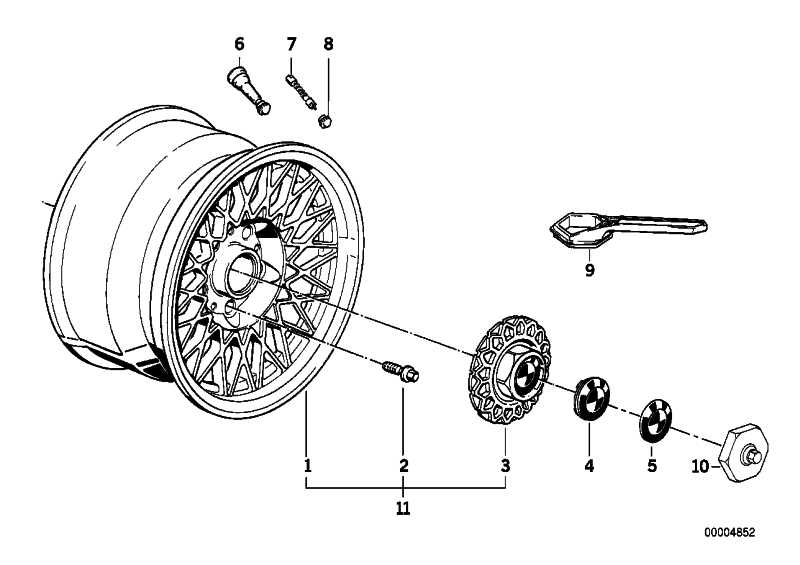 Hub cover neon D = 151mm 36132227019